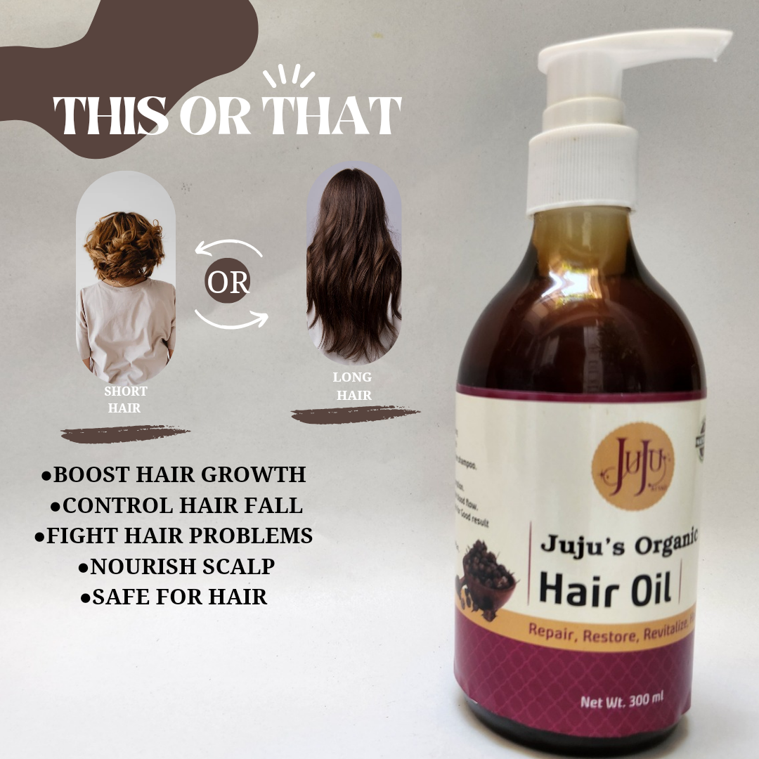Juju's Organic Hair Oil - Image 2