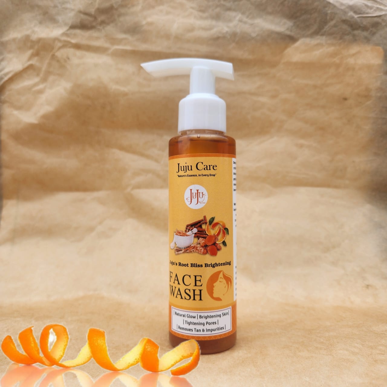 JUJU's Root Bliss brightening facewash 100 ml