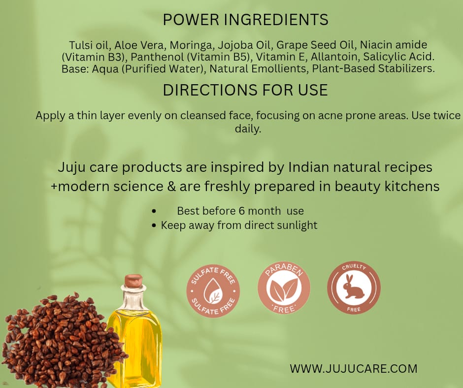 JUJU's Anti Acne cream 50g - Image 2