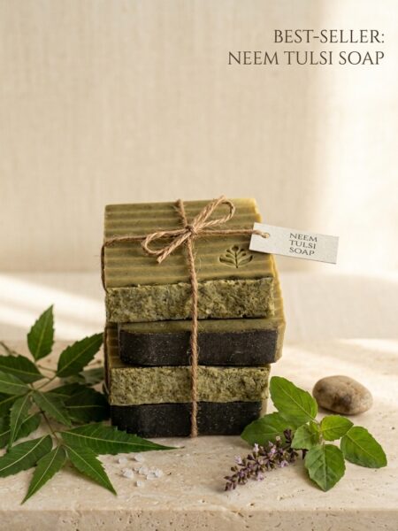 Juju's Neem - Tulsi Soap